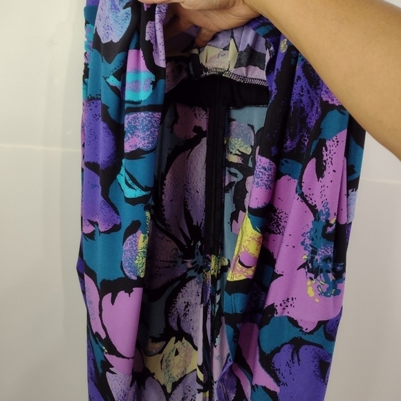 AGB women's strapless floral print dress size (M) - Picture 16 of 16